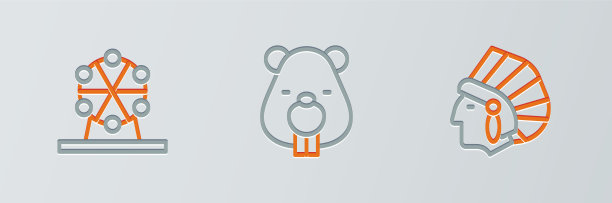 设置美洲印第安人摩天轮线和图片下载