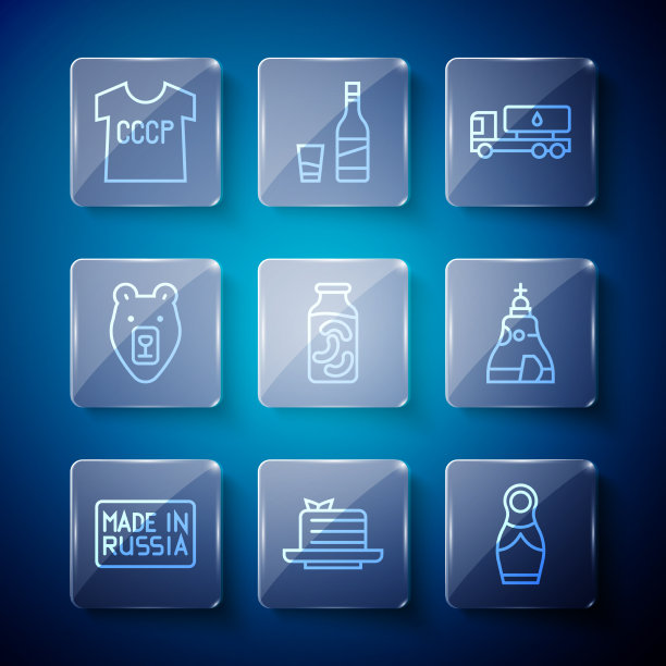 集线俄罗斯制造的medovik俄罗斯娃娃图片下载