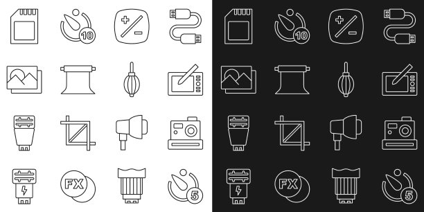 设置线相机定时器照片相机图形图片下载