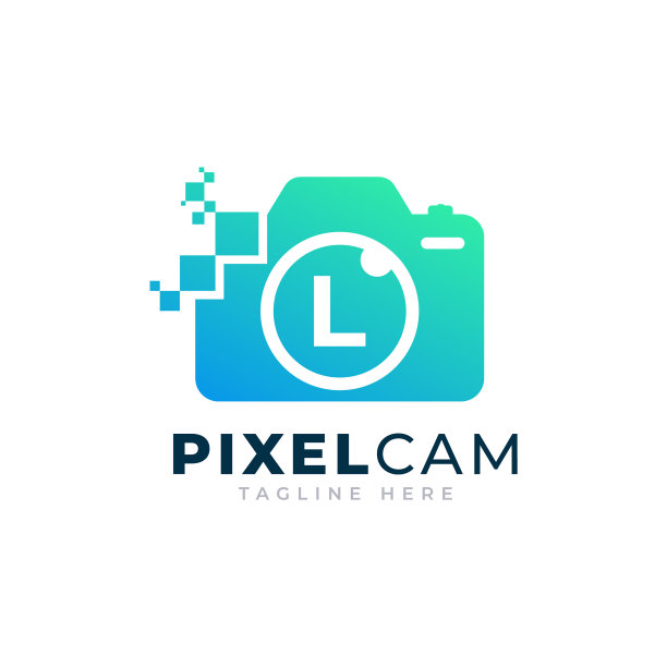 字母l内置相机的照片像素技术图片下载