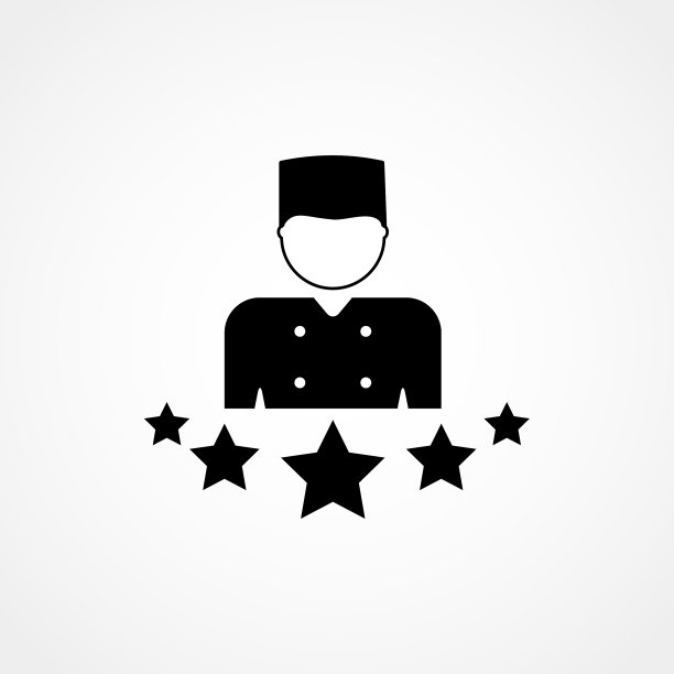 波特图标在白色背景图片下载