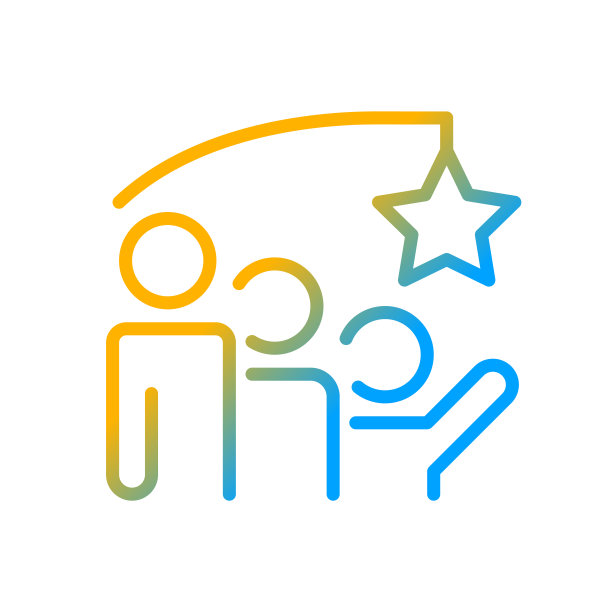 动机梯度线性矢量图标图片下载