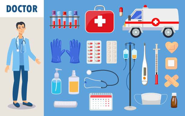 医生角色和医疗对象设置图片下载