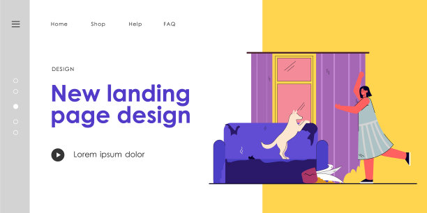 女人被狗弄得一团糟而生气图片下载