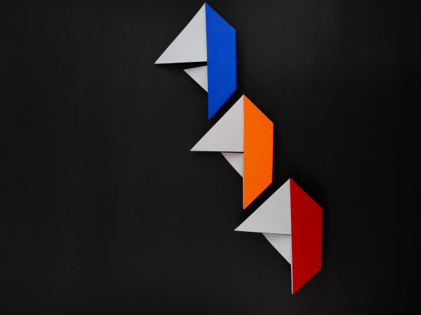 帆船折纸船-库存照片图片下载