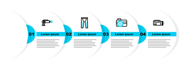 设置潜水相机闪光灯线图片下载