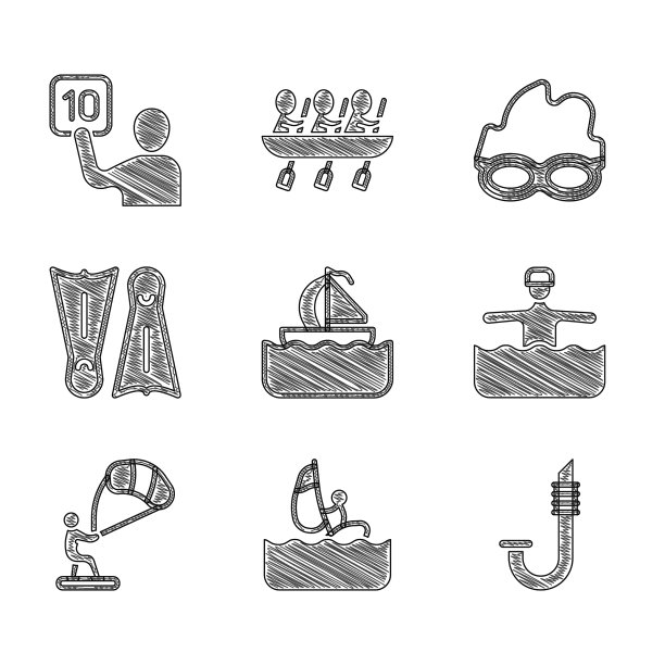 设置游艇、帆船、帆板、浮潜、水图片下载