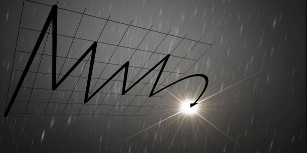 图表和图表金融和商业在市场波动经济图片下载