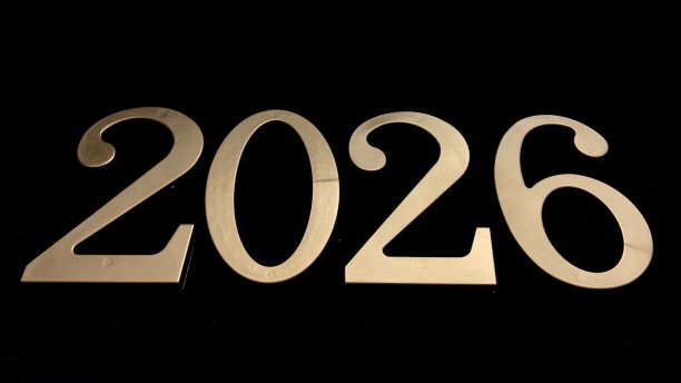 黑色背景上的黄金数字图片下载