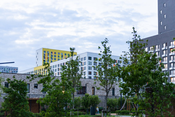 新莫斯科的新住宅区图片下载