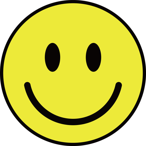 剪辑艺术的简单笑脸图片下载