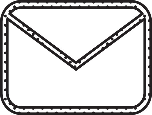 电子邮件和邮件图标符号设计图片下载