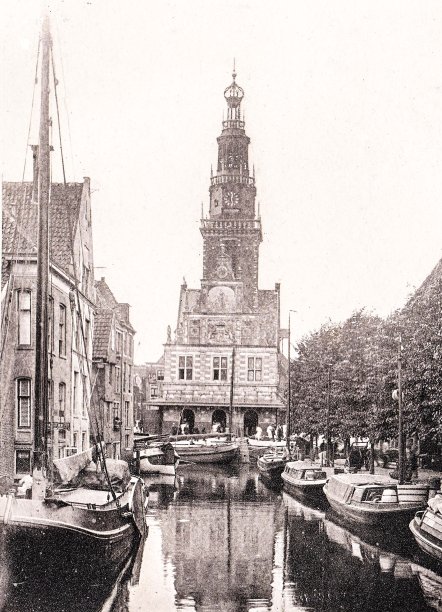 1894年，荷兰阿尔克马尔称重屋(荷兰)图片下载