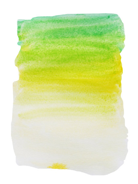 抽象图案蓝色与绿色颜色和黄色孤立在白色背景图片下载