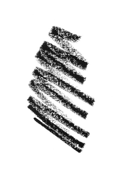 化妆眼睛铅笔笔画在白色背景-图像图片下载