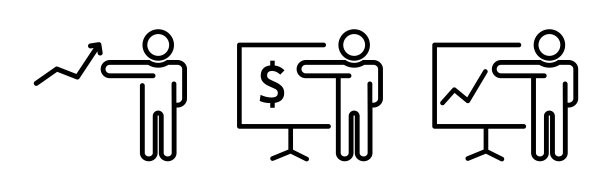 业务会议和图形图标图片下载