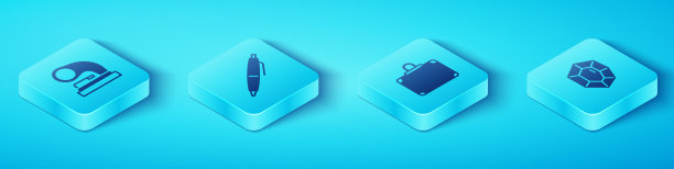 集等距旧留声机笔宝石石和图片下载