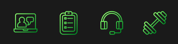 设置在线耳机在线教育清单图片下载