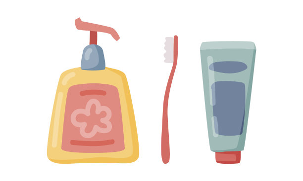 牙刷作为口腔卫生清洁工具图片下载