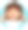 小女孩做大拇指手势矢量插图图片下载