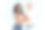 穿白衣服的男人和穿牛仔裤的女人。喜气洋洋的一对在室内图片下载