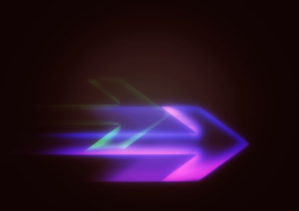 摘要蓝光箭头图图片下载