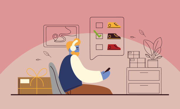 男孩和网店图片下载