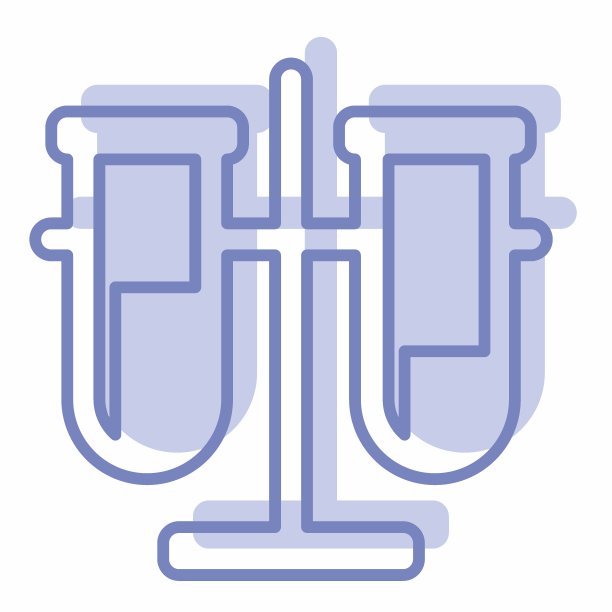 图标向量的小瓶-双色调风格图片下载