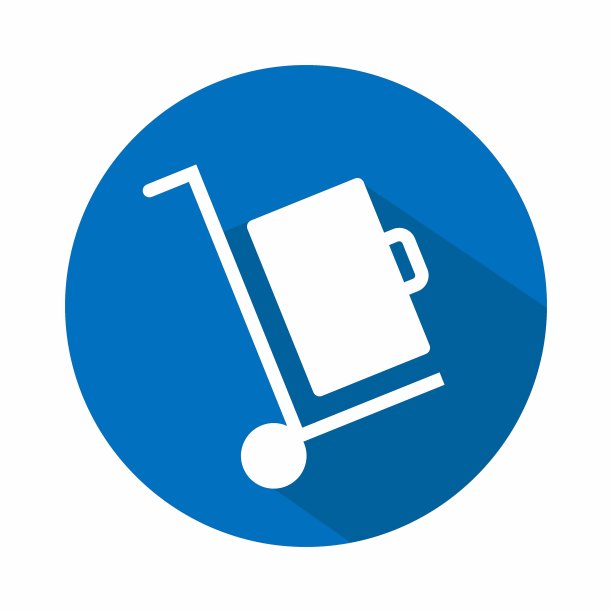 行李的向量图形-平坦的风格图片下载