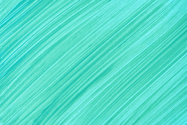 抽象流畅的艺术背景明亮的绿松石色。液体青色的大理石。丙烯酸画蓝色渐变。图片下载