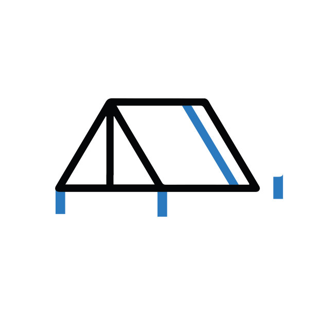 营地休息或旅游的标志图片下载