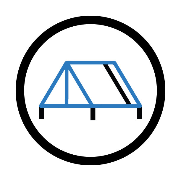 营地休息或旅游的标志图片下载