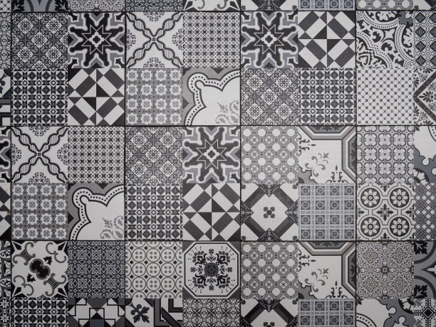 马赛克纹理背景图片下载