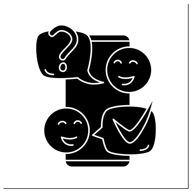 移动客户端通信字形图标图片下载