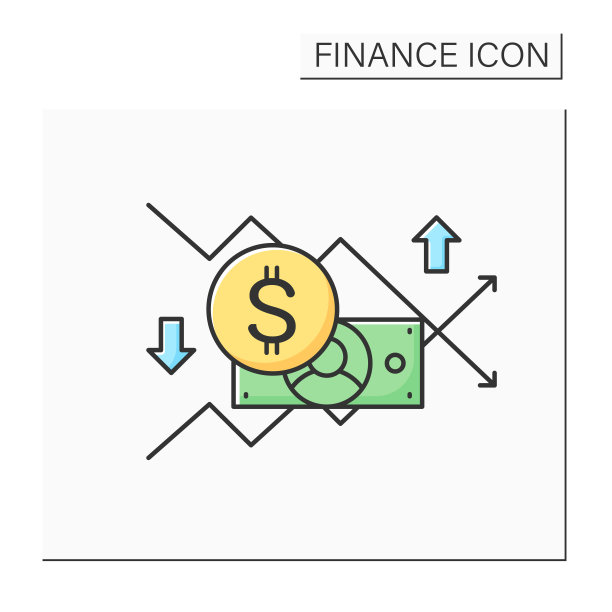 销售预测彩色图标图片下载