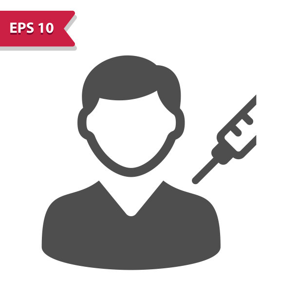 疫苗，接种，注射图标图片下载