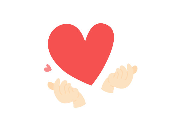 集彩色心向量与爱的标志情人节旗帜孤立在白色背景图片下载