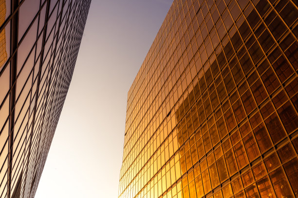 全框架金色玻璃幕墙图片下载