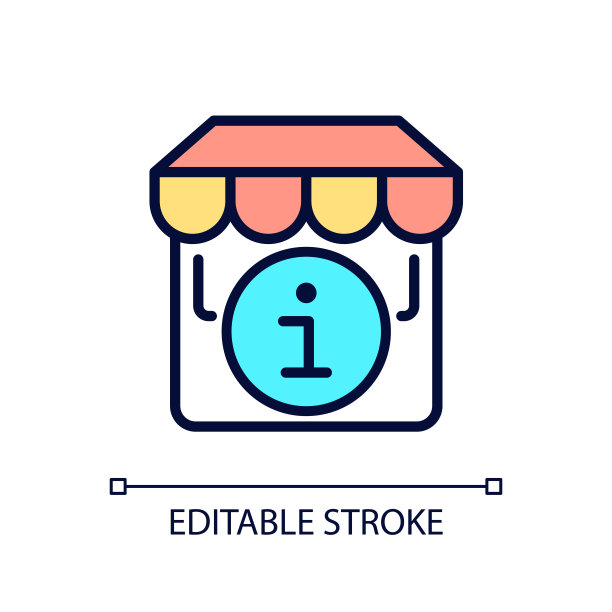 联系信息像素完美的RGB颜色图标图片下载