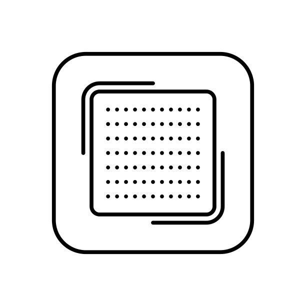 线性方形穿孔医用石膏图片下载