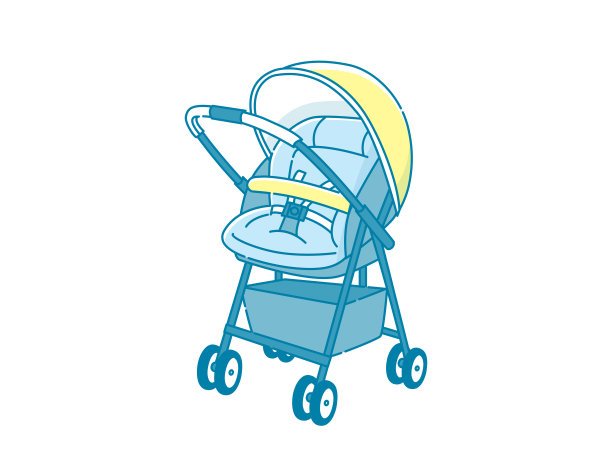 推车股票插图图片下载