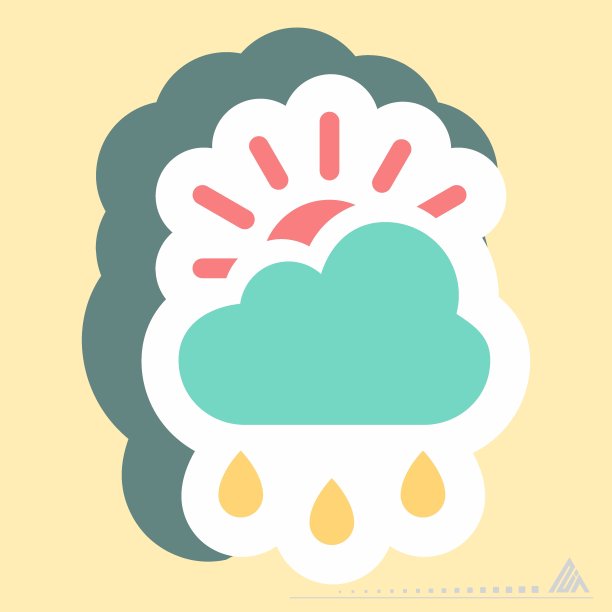 贴纸雨天图片下载