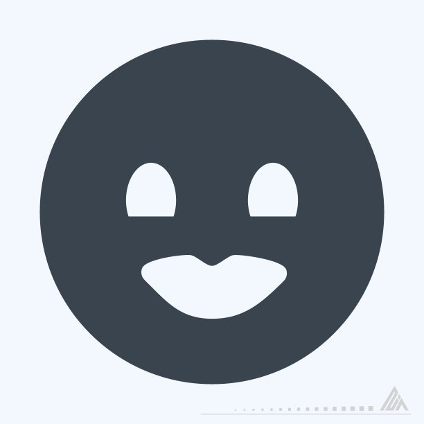 Icon Emoticon Kiss -字形风格图片下载