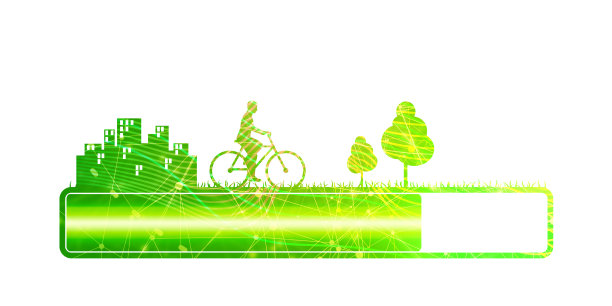 骑自行车的人的进度或装载杆图片下载