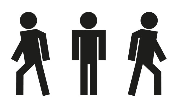 行人标志，停车和步行人图标图片下载