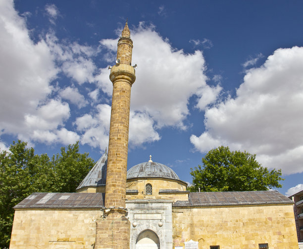 阿希埃夫兰清真寺，土耳其基谢希尔图片下载
