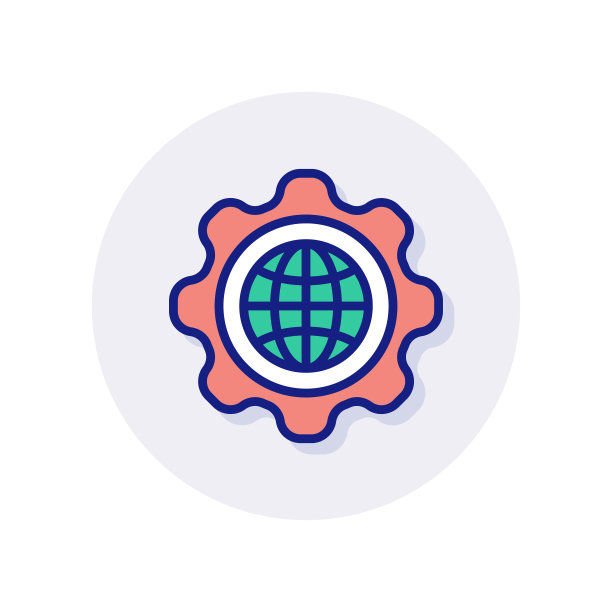 矢量Web服务图标，标志图片下载