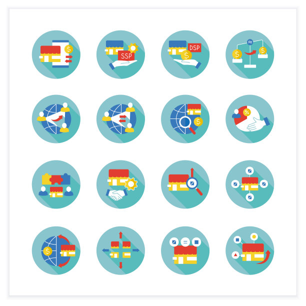 市场平面图标设置图片下载