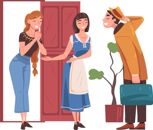 快乐的人回来了，回家了图片下载