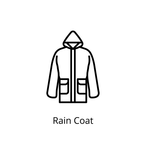 雨衣图标在向量。标识图片下载